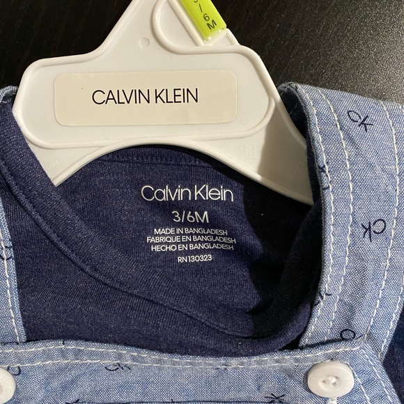New! Calvin Klein Overall Set - Picture 2 of 3